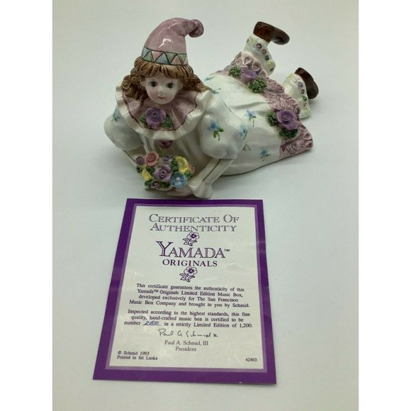 Yamada Original Musical Collection Clown Music Box - Picture 1 of 12